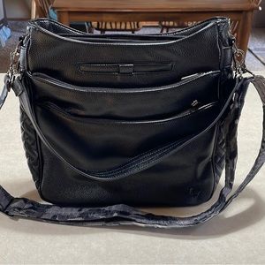 Lug Classic VL Messenger with Crossbody Strap Cable Car Black